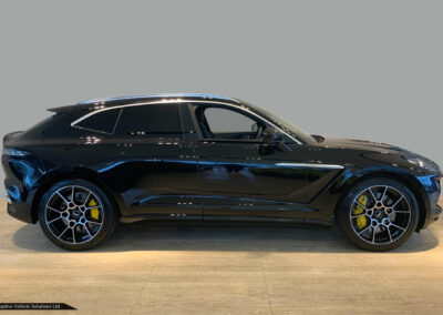 2021 Aston Martin DBX Black off side view