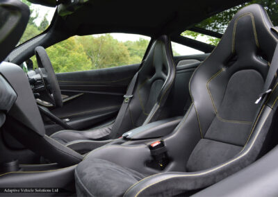 2021 McLaren 720s Performance passenger side seating view