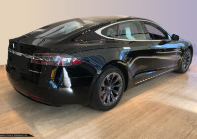 2021 Tesla Model S Performance P100D Ludicrous off side rear view