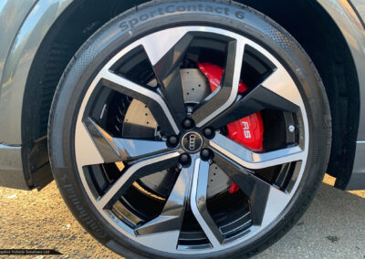 2021 Audi RS Q8 Vorsprung Grey 23 inch alloy wheel