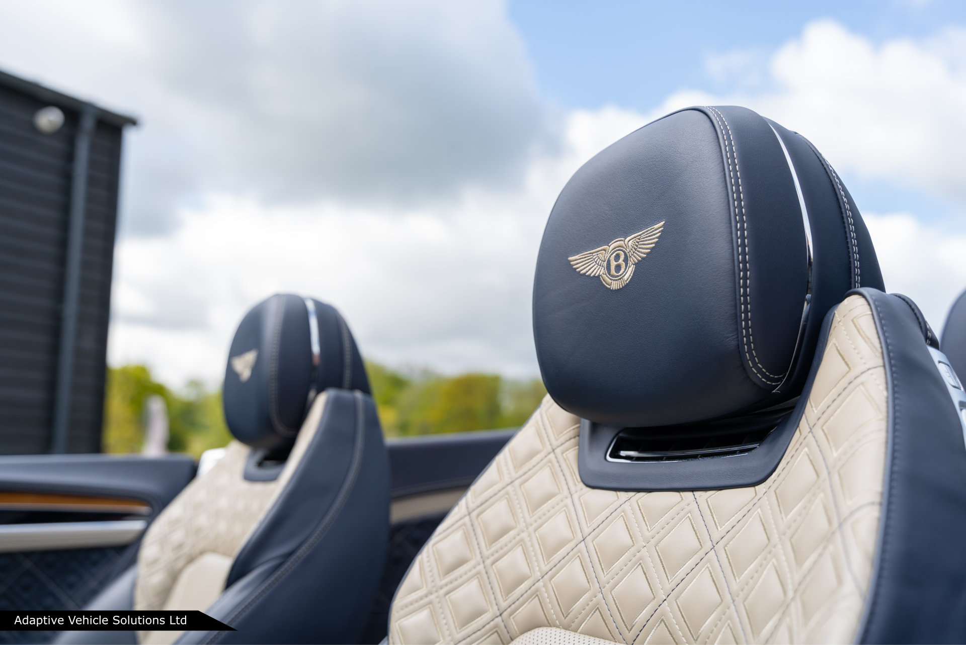 2019 Bentley Continental GTC First Edition headrest close