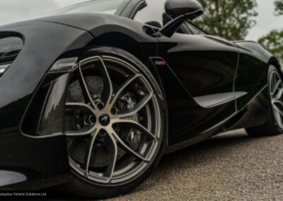 2021 McLaren 720s Spider Performance Black 21 inch wheels