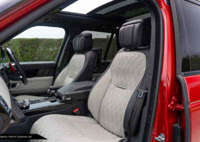 2019 Range Rover SVAutobiography passenger side seat view