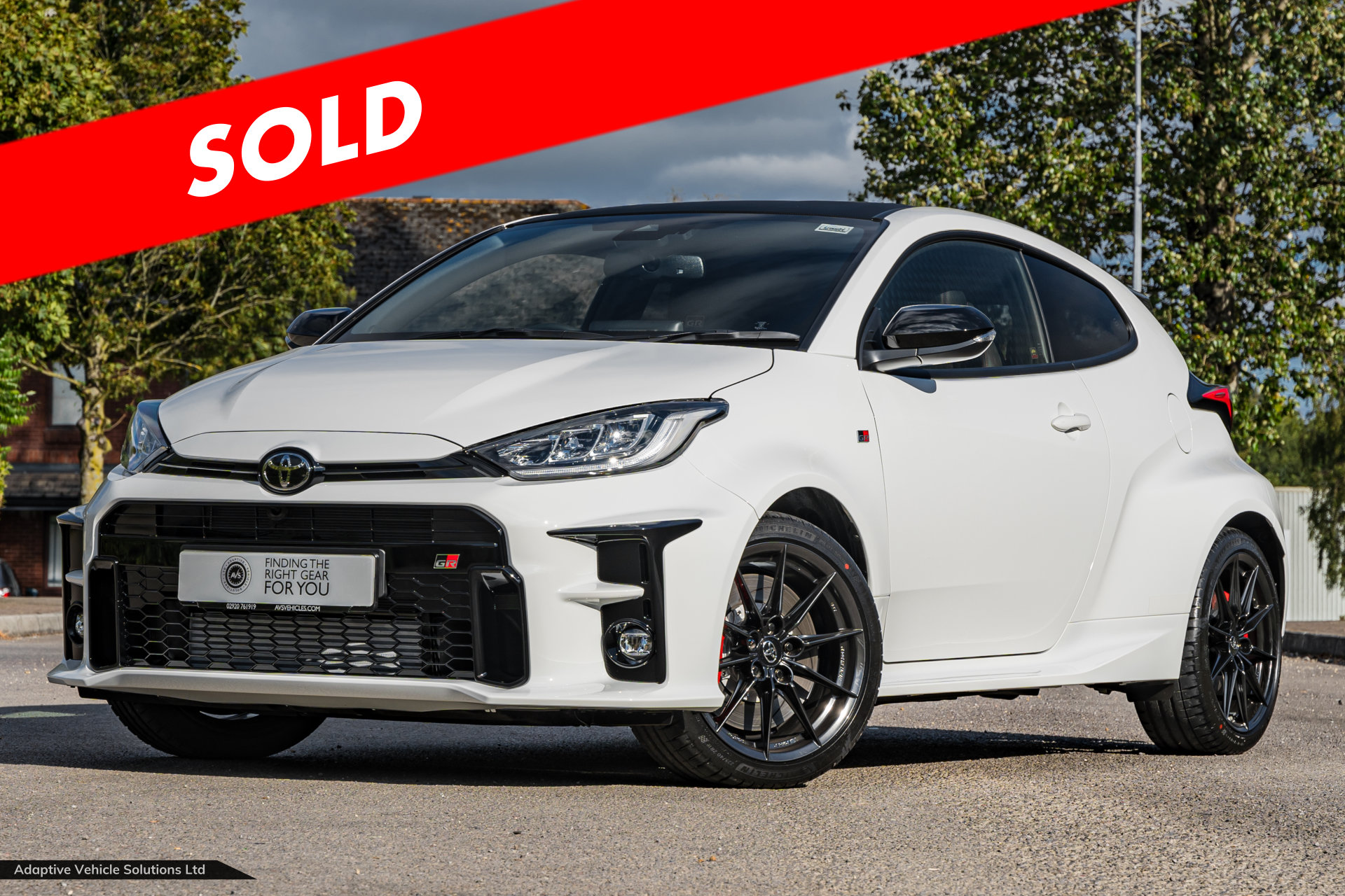 2021 71 Plate Toyota GR Yaris White Sold