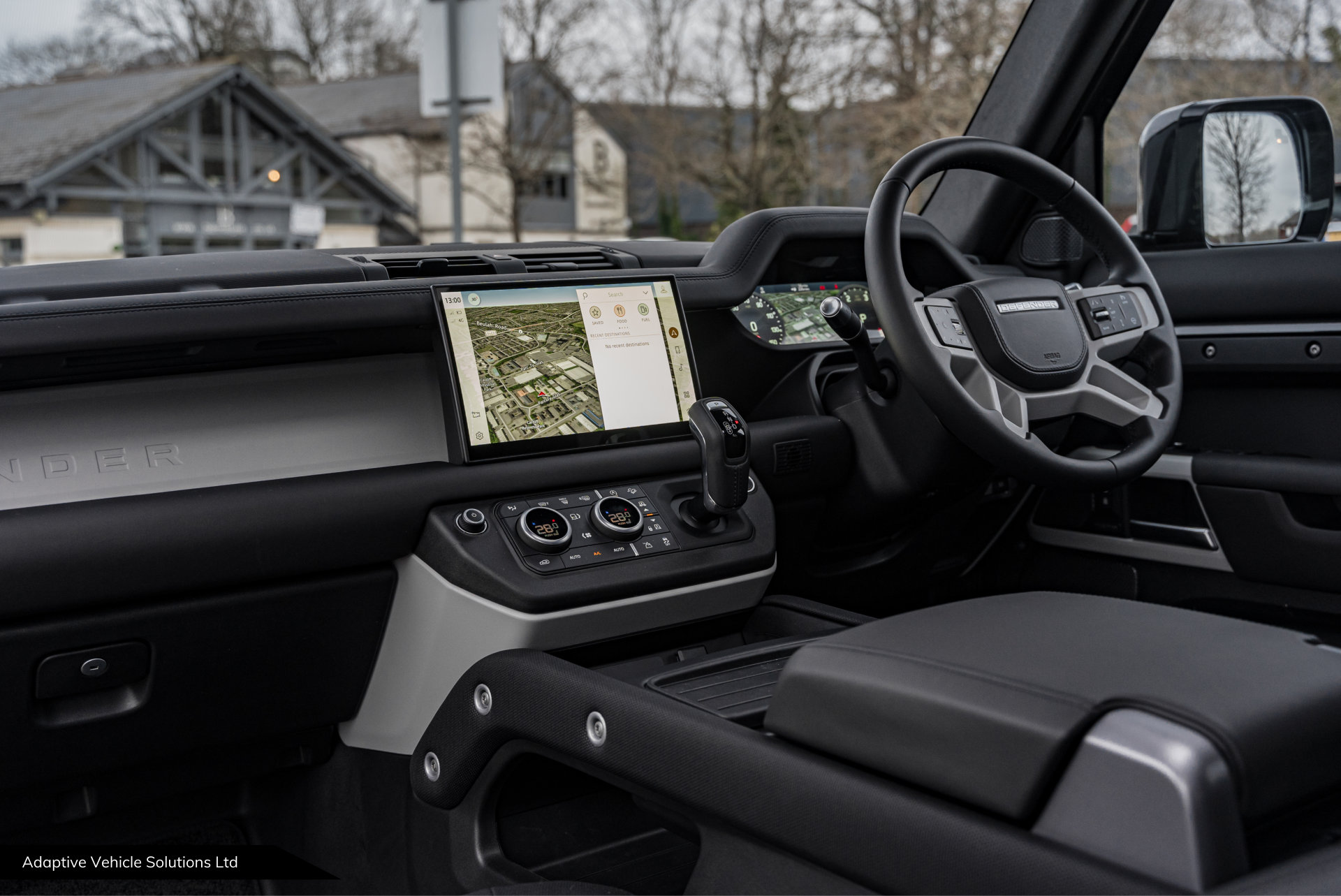 2022 Carpathian Grey Land Rover Defender D300 X-Dynamic HSE passenger side lower view