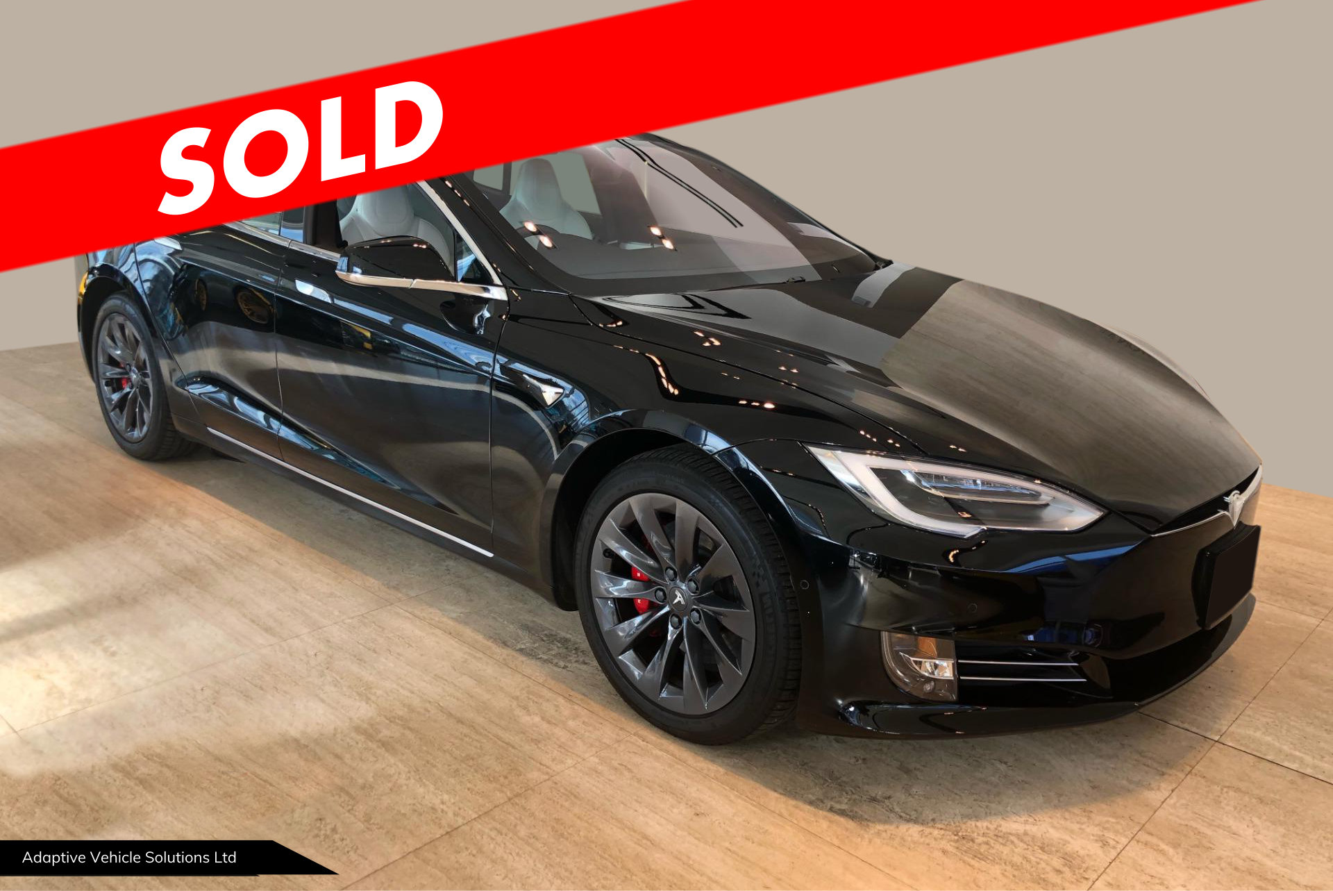 Sold Tesla Model S Performance Black