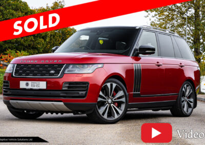 2019 Range Rover SVAutobiography Red 01 YouTube Website Sold