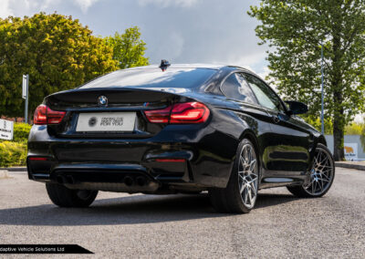 2018 18 BMW M4 Competition off side rear view