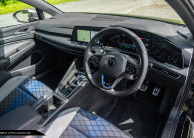 2021 Volkswagen Golf R drivers side interior view