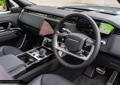 2022 Range Rover P400 Autobiography drivers interior view