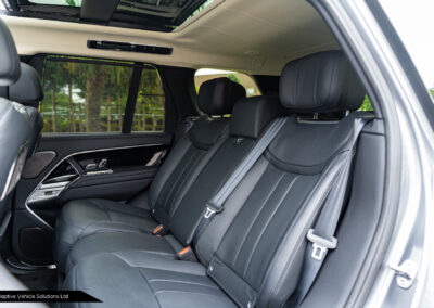 2022 Range Rover P400 Autobiography rear seating