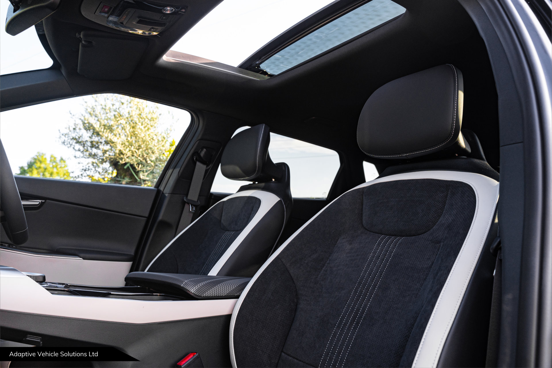 2022 KIA EV6 GT-Line S Black passenger side seating