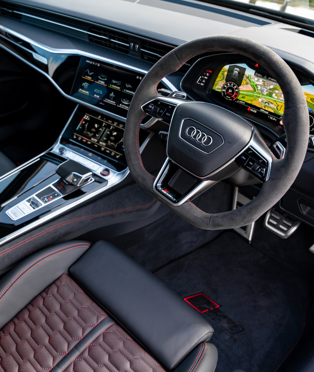 2023 Audi RS6 Performance Carbon Vorsprung driver side interior