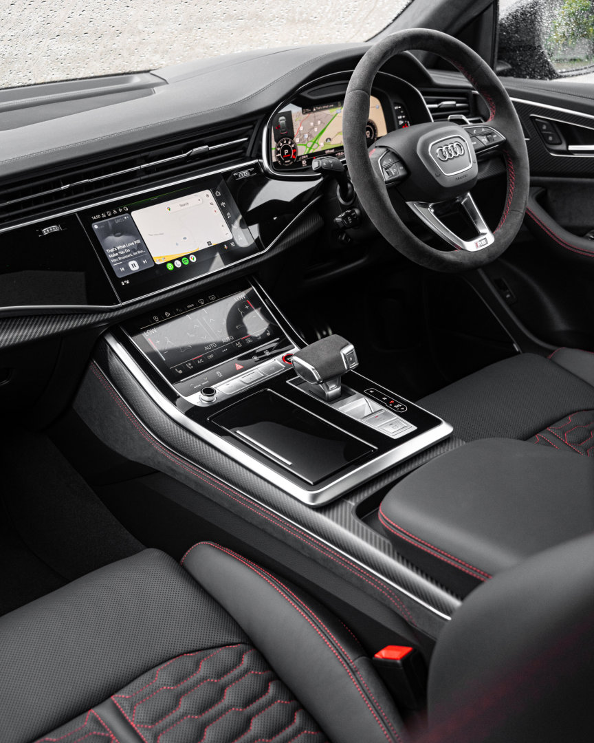 Audi RSQ8 Vorsprung passenger side view