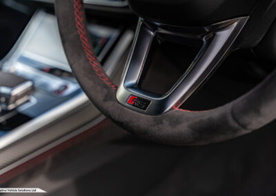 2023 Audi RSQ8 Vorsprung steering wheel plaque