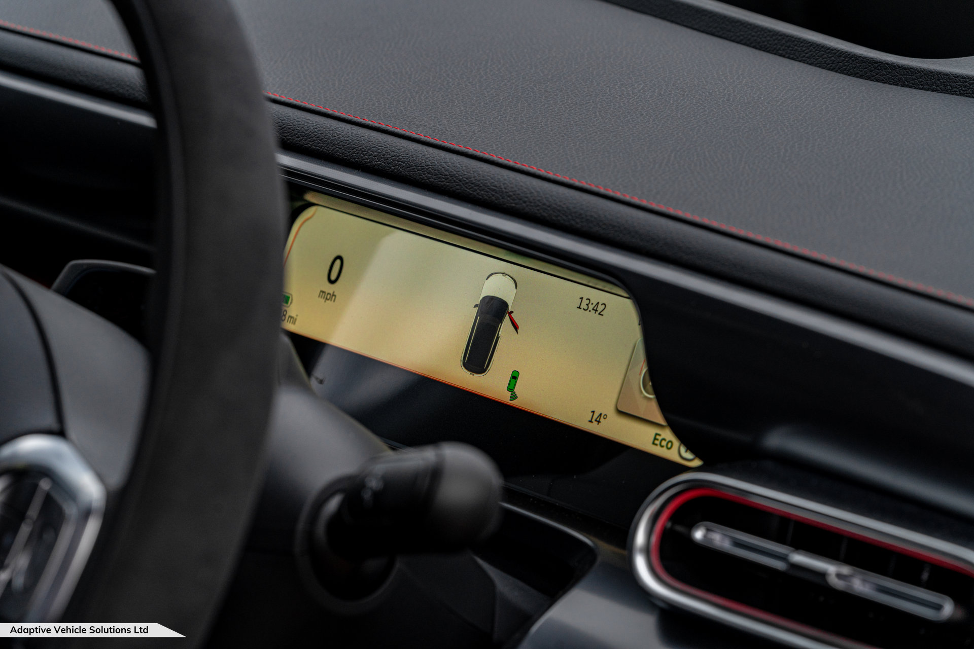 Brabus Smart #1 Electric driver information display