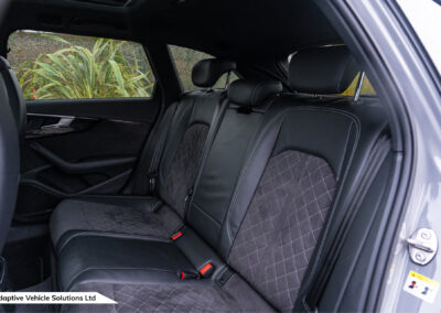 2019 Audi RS4 Avant Sport Edition Nardo Grey rear seats