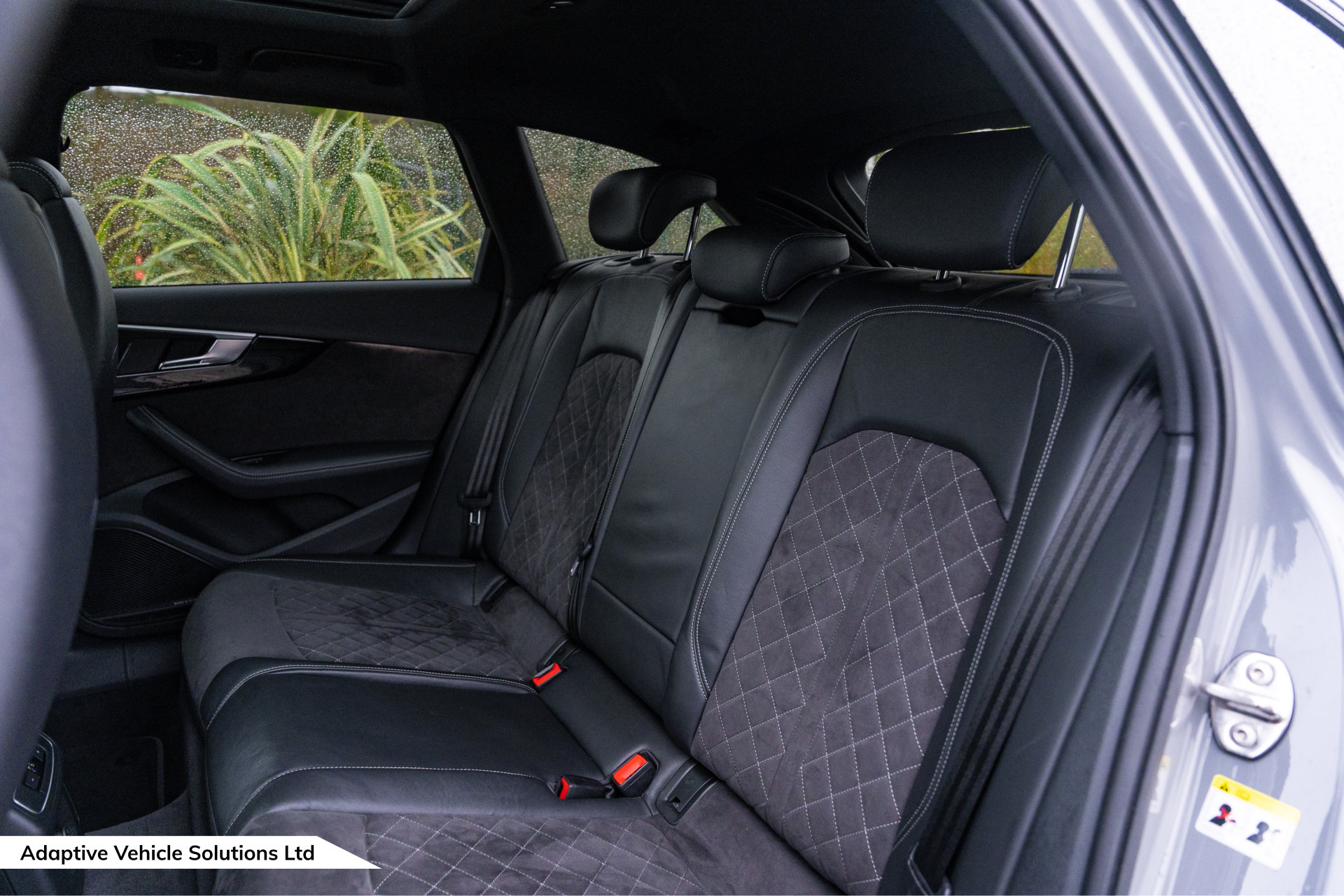 2019 Audi RS4 Avant Sport Edition Nardo Grey rear seats