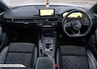 2019 Audi RS4 Avant Sport Edition Nardo Grey front interior view