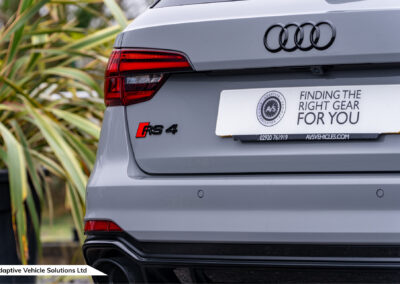 2019 Audi RS4 Avant Sport Edition Nardo Grey rear badges