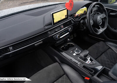 2019 Audi RS4 Avant Sport Edition Nardo Grey passenger side interior
