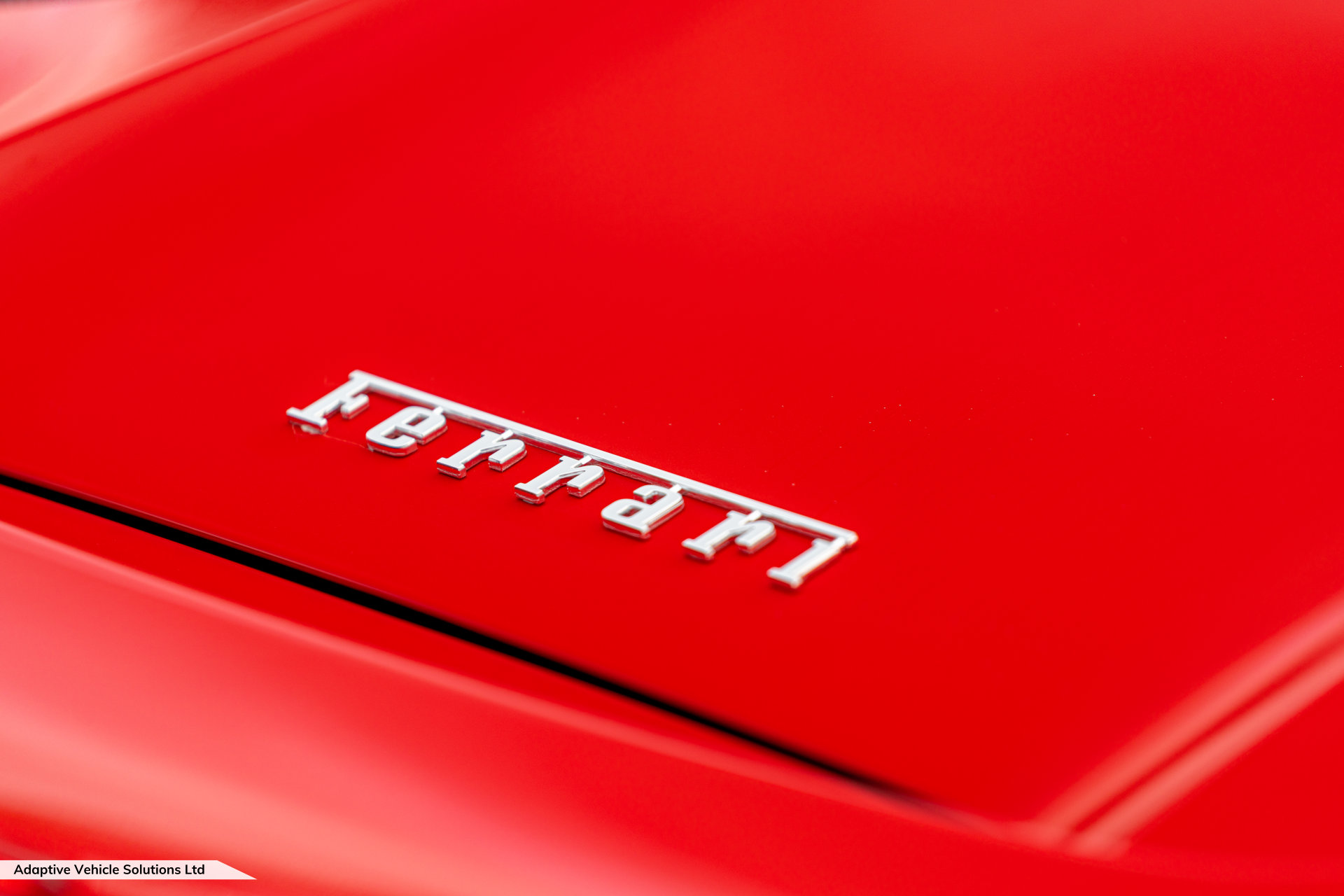 2019 Ferrari 488 Spider GTS Rosso Crema rear deck badge
