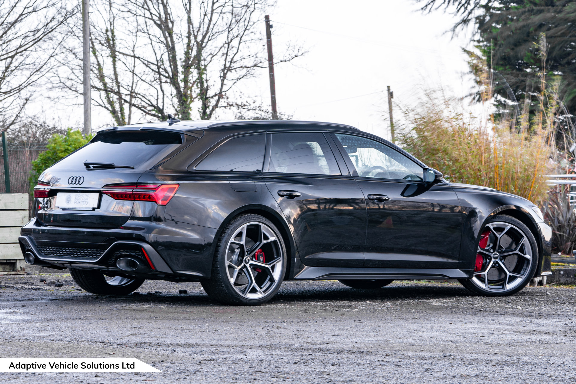 2023 73 Audi RS6 Perf Carbon Vorsprung Towbar off side rear without tow eye
