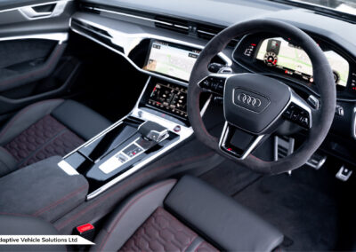 2023 73 Audi RS6 Perf Carbon Vorsprung Towbar driver interior
