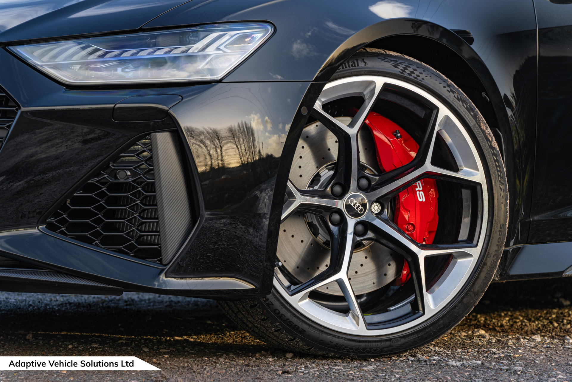 2023 73 Audi RS6 Perf Carbon Vorsprung Towbar y spoke alloy wheel