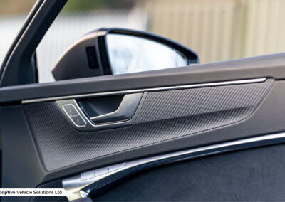 2023 73 Audi RS6 Perf Carbon Vorsprung Towbar carbon fibre door inlays