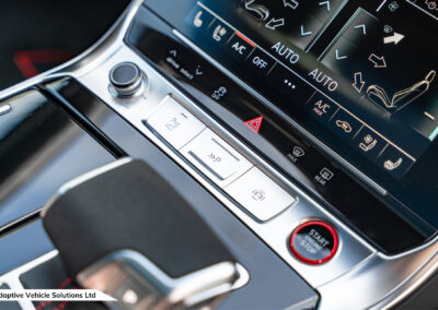 2023 73 Audi RS6 Performance Carbon Vorsprung Daytona Grey additional driver assist buttons