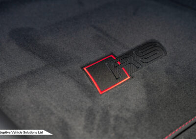 2023 73 Audi RS6 Performance Carbon Vorsprung Daytona Grey coloured floor mats