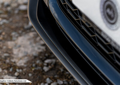 2024 Audi RS6 Performance Carbon Vorsprung Towbar Mythos Black front splitter carbon fibre