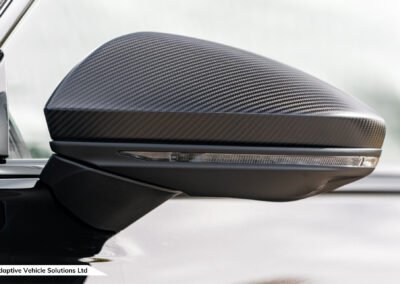 2024 Audi RS6 Performance Carbon Vorsprung Towbar Mythos Black carbon fibre mirror