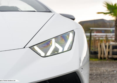 2019 Lamborghini Huracan LP640 Performante Spyder Bianco Monocerus LED headlights