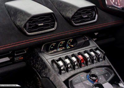 2019 Lamborghini Huracan LP640 Performante Spyder Bianco Monocerus digital gauges