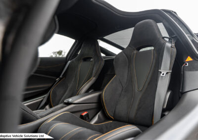 2021 McLaren 720s Performance Coupe passenger side interior