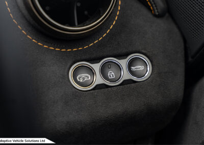 2021 McLaren 720s Performance Coupe dashboard buttons