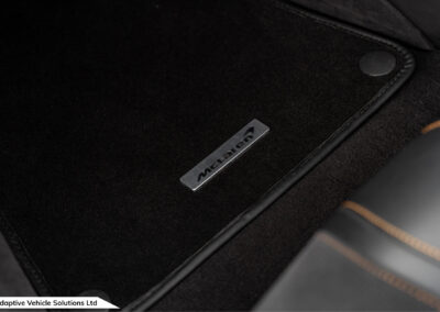 2021 McLaren 720s Performance Coupe branded floor mats