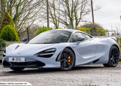 2021 McLaren 720s Performance Coupe near side front lower wing up