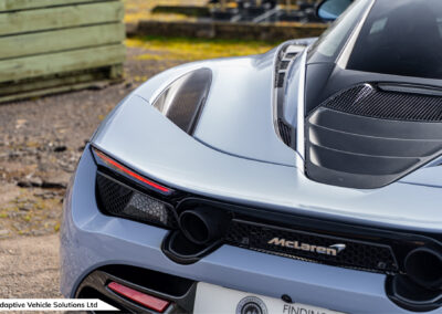 2021 McLaren 720s Performance Coupe rear wing profile