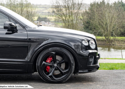 2022 Bentley Bentayga S Black off side front profile