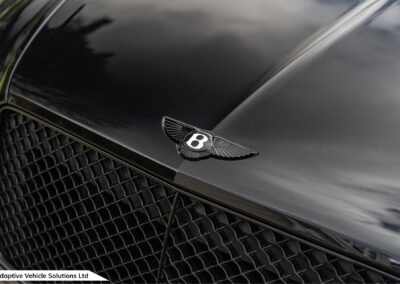 2022 Bentley Bentayga S Black front badge