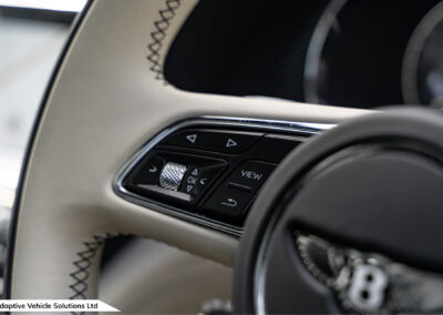 2022 Bentley Bentayga S Black digital cockpit display controls