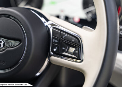 2022 Bentley Bentayga S Black heated steering wheel