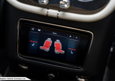2022 Bentley Bentayga S Black heated rear seats
