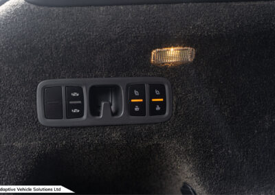 2022 Bentley Bentayga S Black electric seat controls