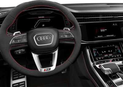 2024 Audi RSQ8 Vorsprung Nardo driver interior view