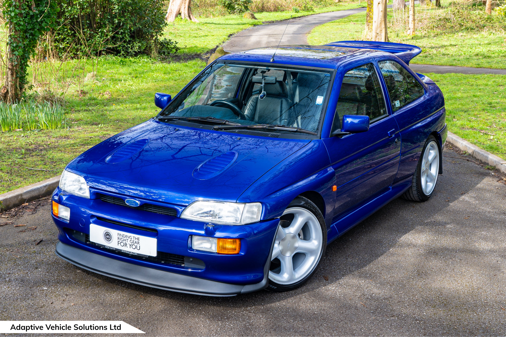 M Reg Ford Escort RS Cosworth near side front high