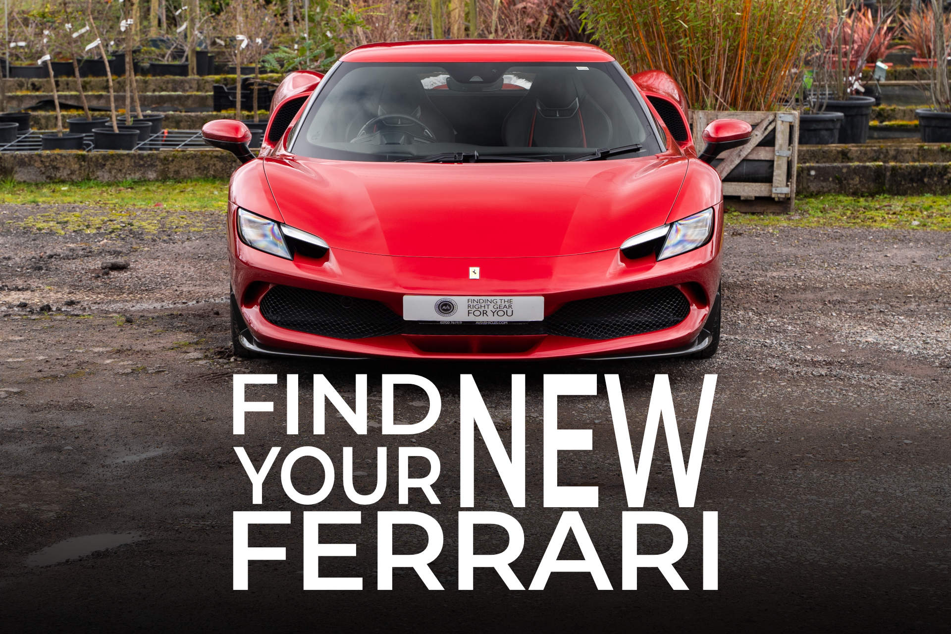 Find My Next Ferrari 01 Ferrari 296 GTB Coupe Rosso Corsa